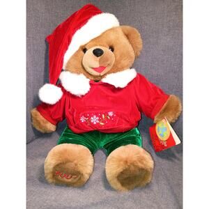 Vintage Dan Dee W/ Tags Snowflake Teddy Bear Plush Stuffed Animal 2007